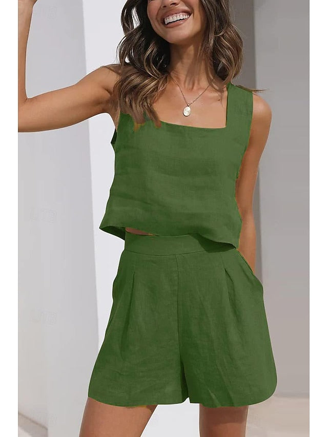 Women's Loungewear Sets Pure Color Fashion Basic Street