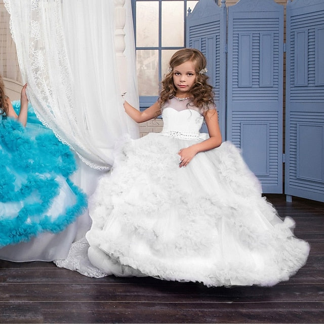 Girls' Dress Girl Kid's Princess Flower