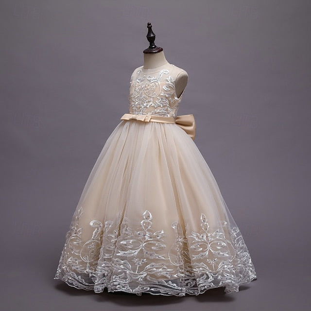 Princess Kid's Girl Flower Dress Girls'