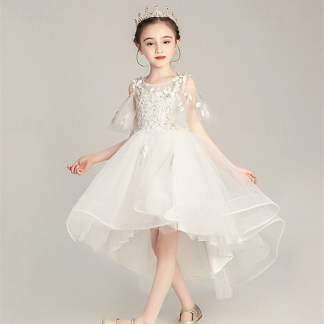 Kid's Flower Girls' Girl Dress Princess