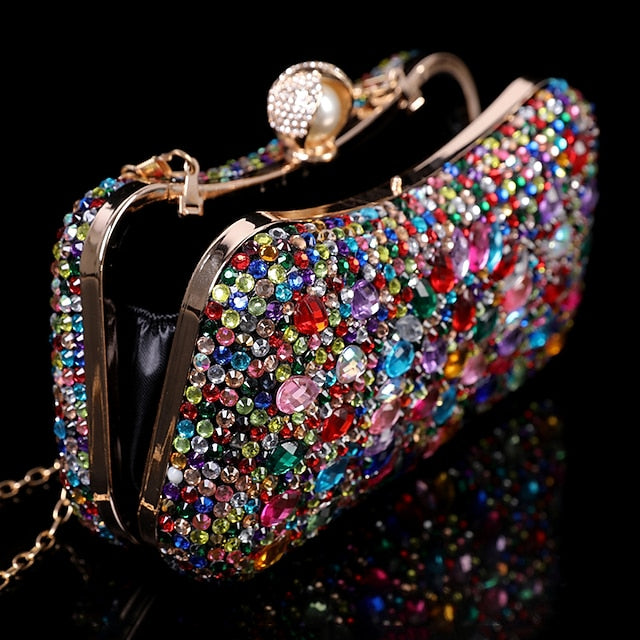 with Women's Wedding Heel Rhinestone High Multicolor Shoes