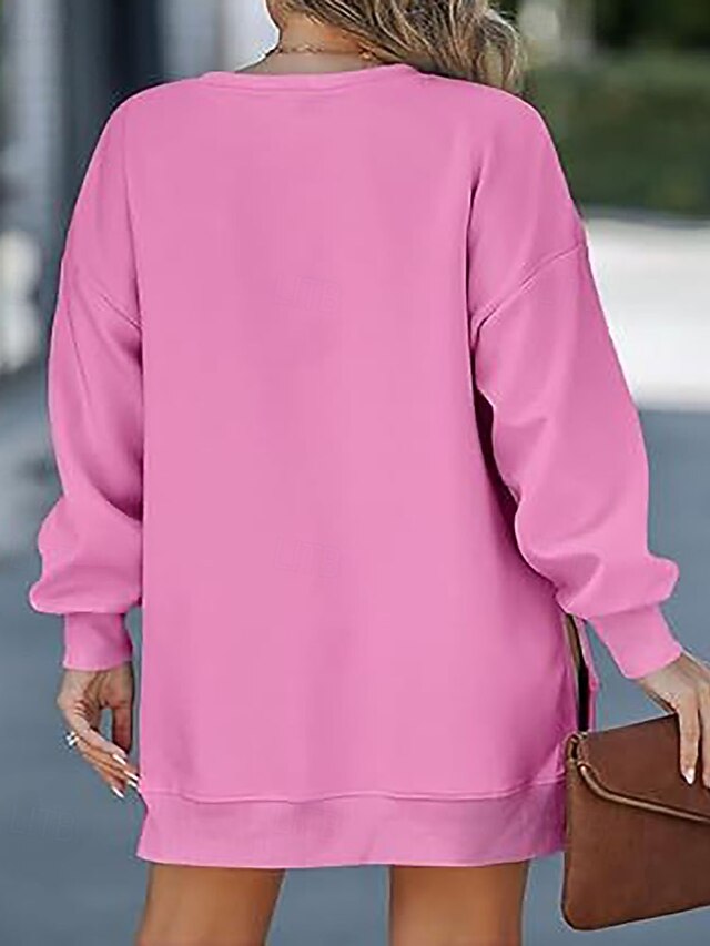 Women's Mini Dress Hoodie Dress Elegant Fashion Modern
