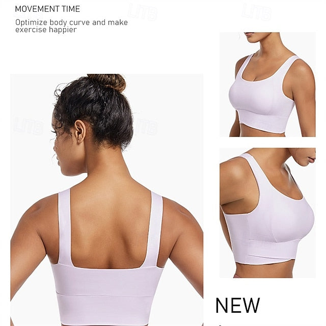 Women's Yoga Bra Sports Bra Pilates Bra Bra Top Push Up