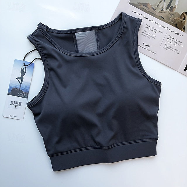Women's Yoga Bra Pilates Bra Sports Vest Bra Top Breathable