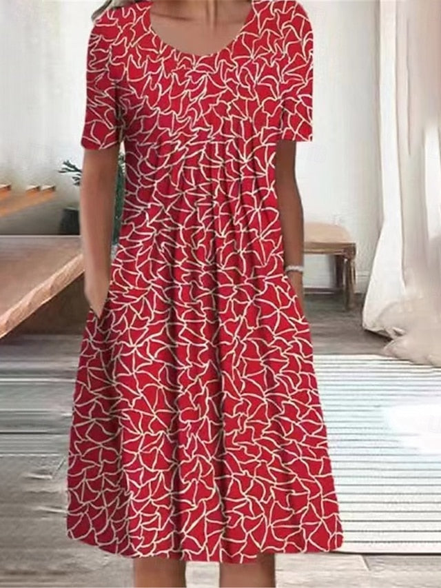 Women's Midi Dress Casual Dress Summer Dress Fashion Modern