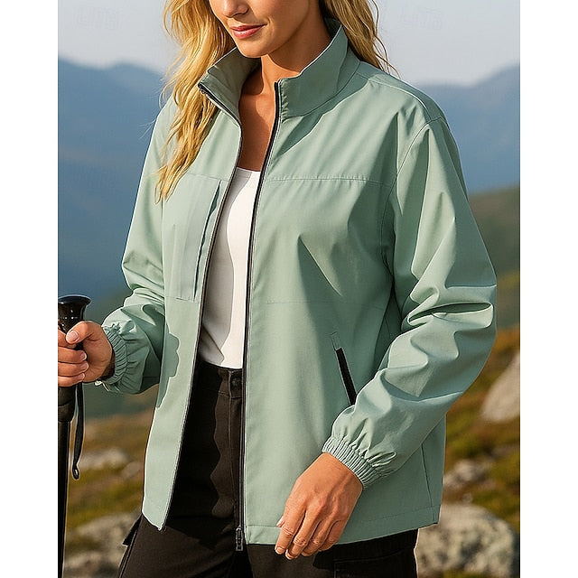 Women's Windbreaker Softshell Jacket Hiking Jacket Outdoor