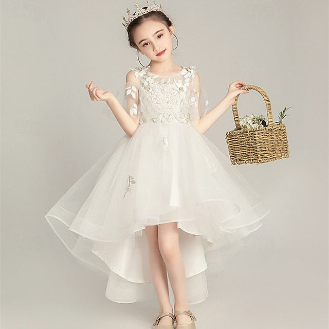 Kid's Flower Girls' Girl Dress Princess