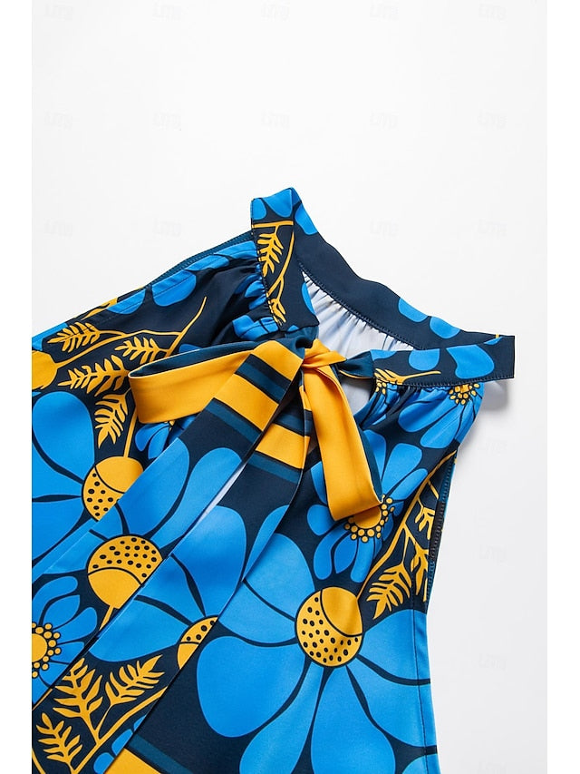 Women's Geometic Flower / Plants Vacation Weekend