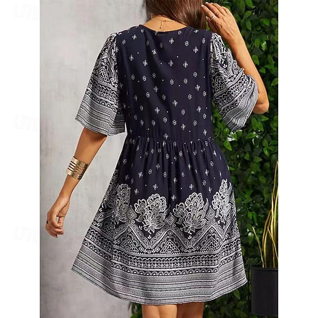 Women's Midi Dress Casual Dress Summer Dress Boho Dress