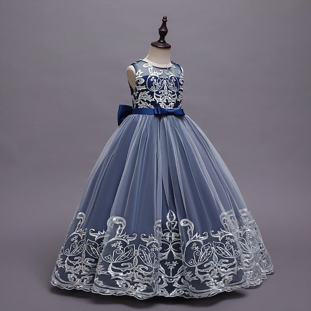 Princess Kid's Girl Flower Dress Girls'