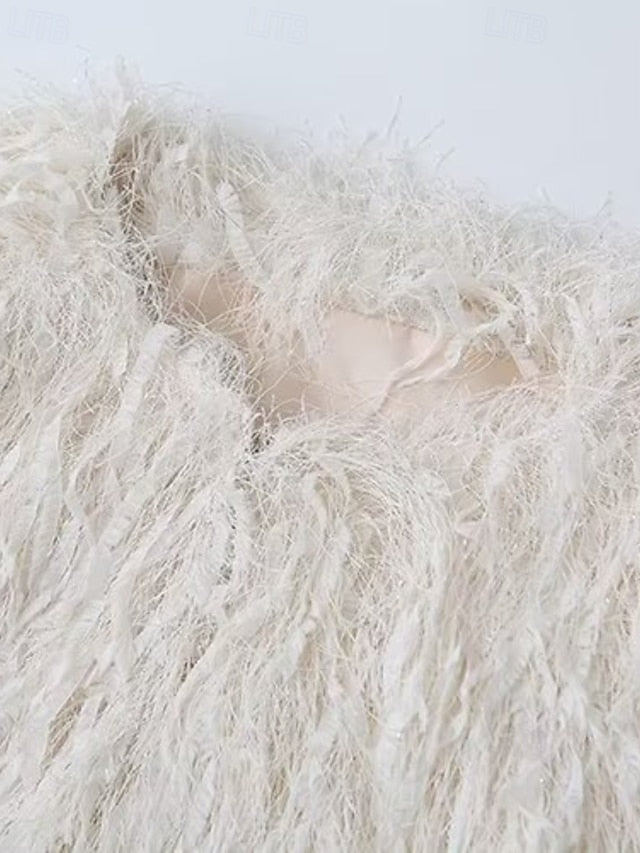 Leathers Women's Coat Comfortable Fur Faux Furs