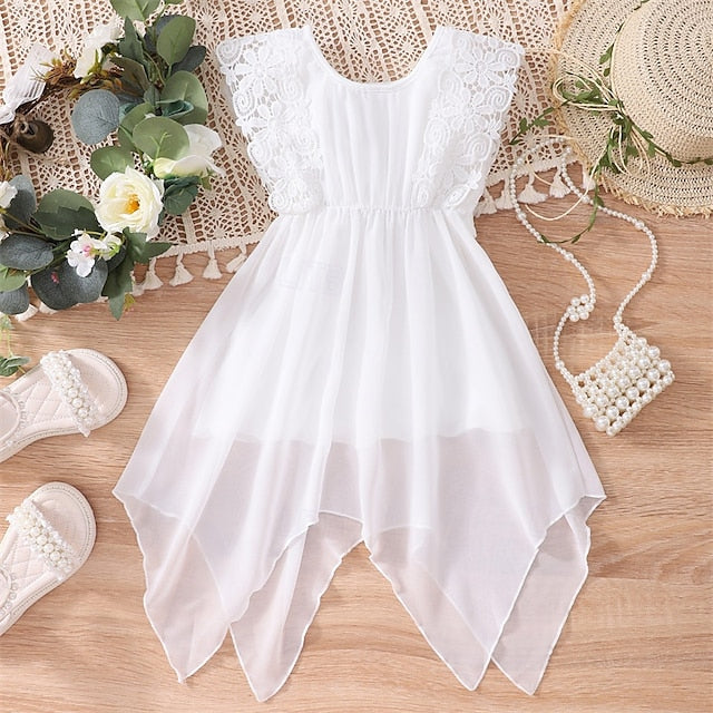 Kid's Lace Princess Girls' Flower Dress Girl