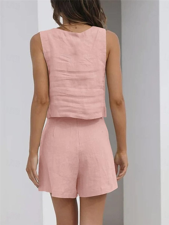 Women's Loungewear Sets Pure Color Fashion Basic Street