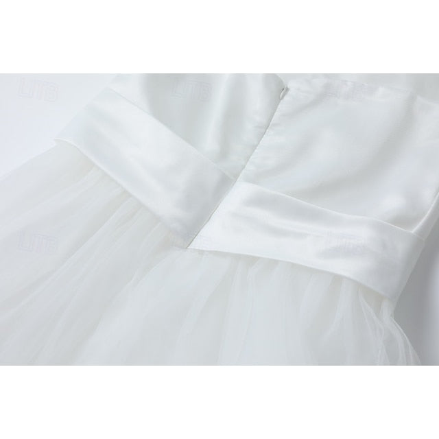 Flower Girls' Girl Dress Wedding Kids Sleeveless