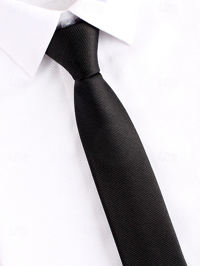 Ties Men's Pre-Tied Narrow - Stripes Classic and Zip