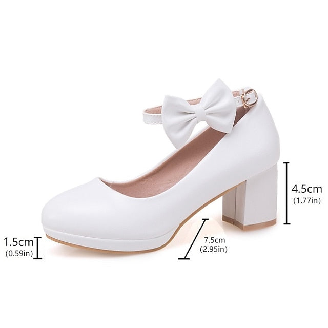 Perfect Jane Bow Weddings - Mary for Shoes Girls' White