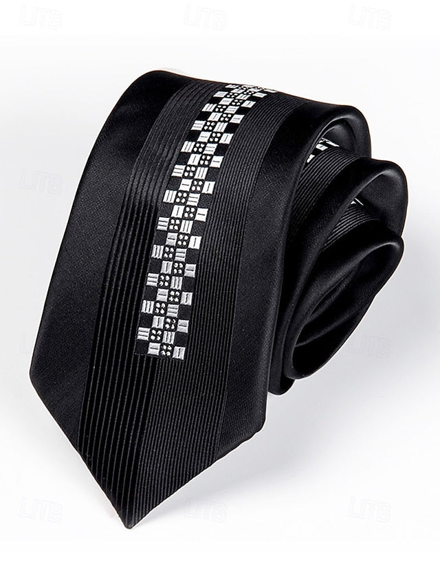 Tie 6cm Positioning - Narrow Men's Pattern Stripe