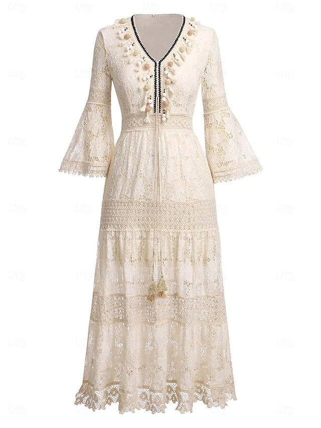 Women's Maxi Dress Sundress A Line Dress Vacation Party