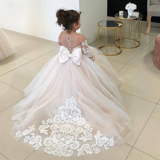 Kid's Dress Girls' Flower Princess Girl