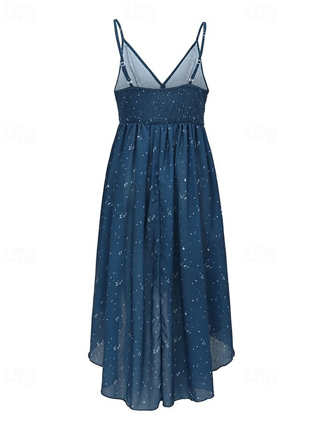 Women's Midi Dress Floral Dress Slip Dress Boho Dress Mini