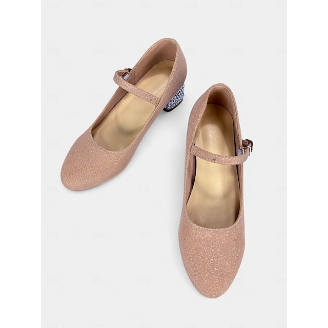 and with Glitter Jane Shoes Mary Women's Girls' Dance
