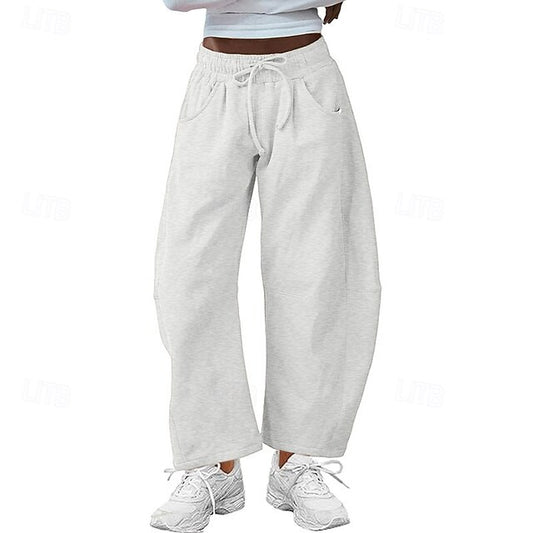 Women's Active Culottes Wide Leg Chinos Vacation Streetwear