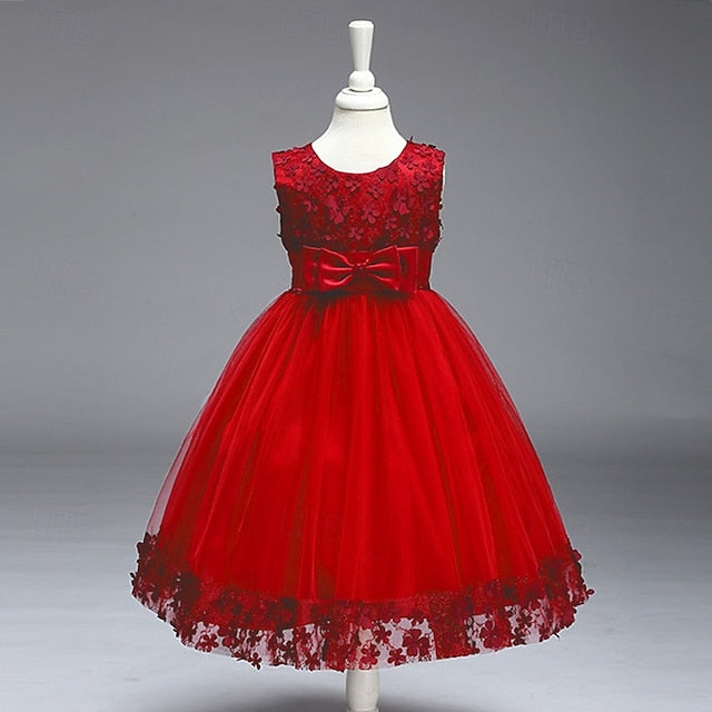 Girl Flower Girls' Princess Kid's Dress