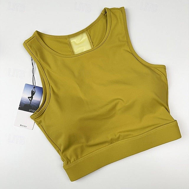 Women's Yoga Bra Pilates Bra Sports Vest Bra Top Breathable