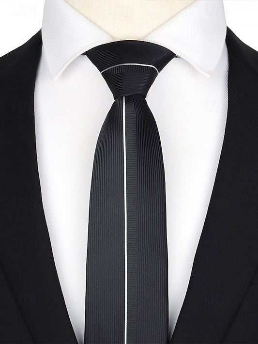 Tie 6cm Positioning - Narrow Men's Pattern Stripe