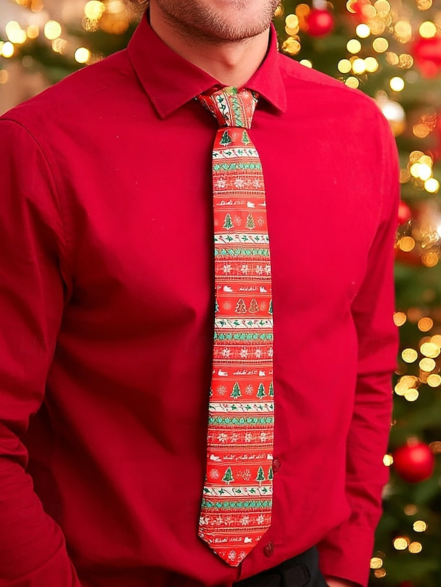 Fun Men's and – Festive Neckwear Holiday Ties Christmas