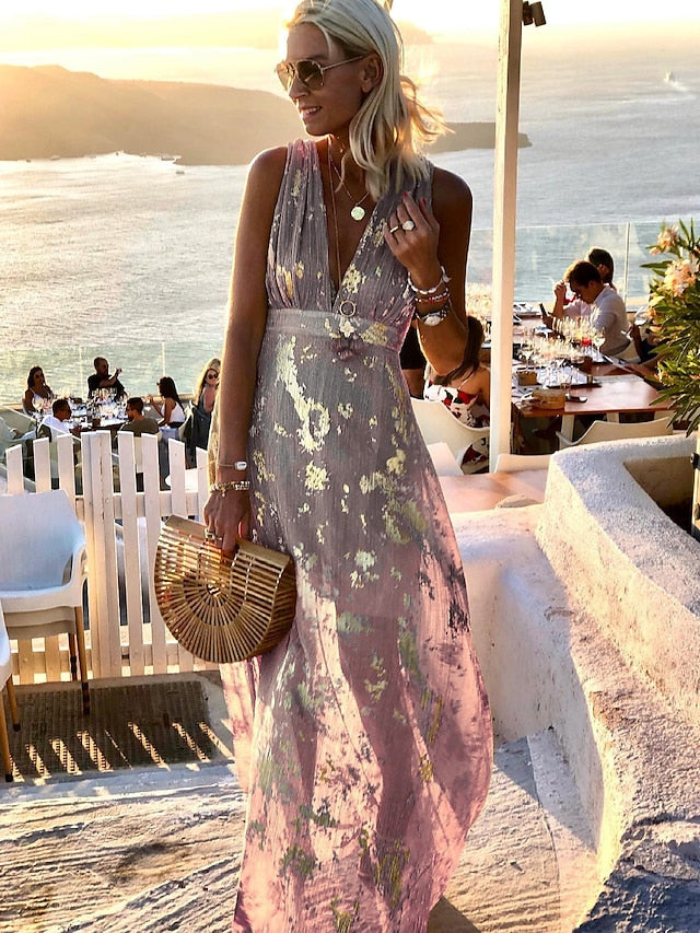 Women's Party Dress Sundress A Line Dress Long Dress Maxi