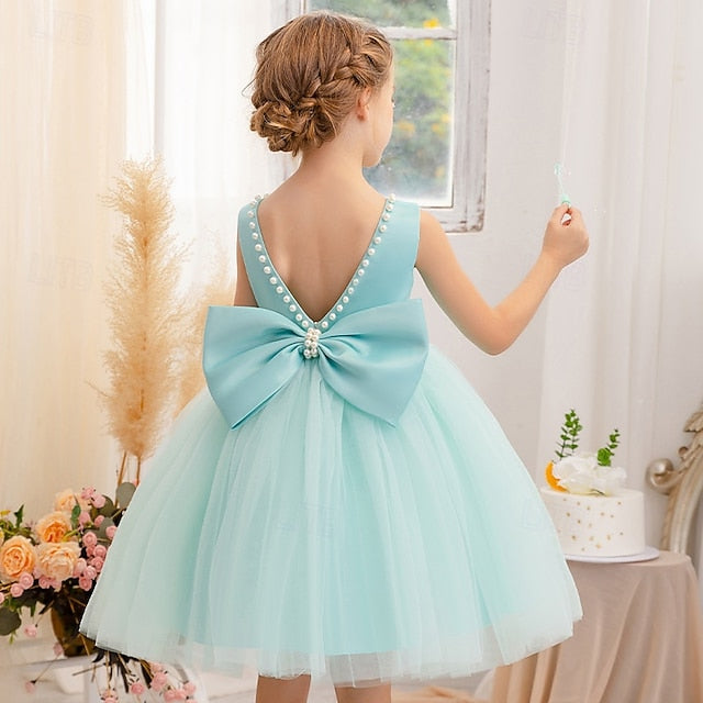 Girls' Flower Dress Kid's Princess Girl