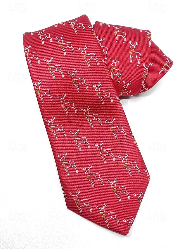 Christmas Santa with Necktie Men's