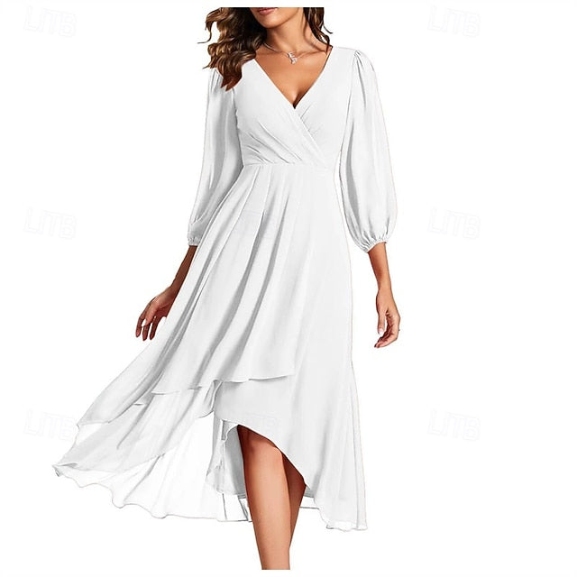 Women's Long Dress Maxi Dress Party Dress Chiffon Chiffon
