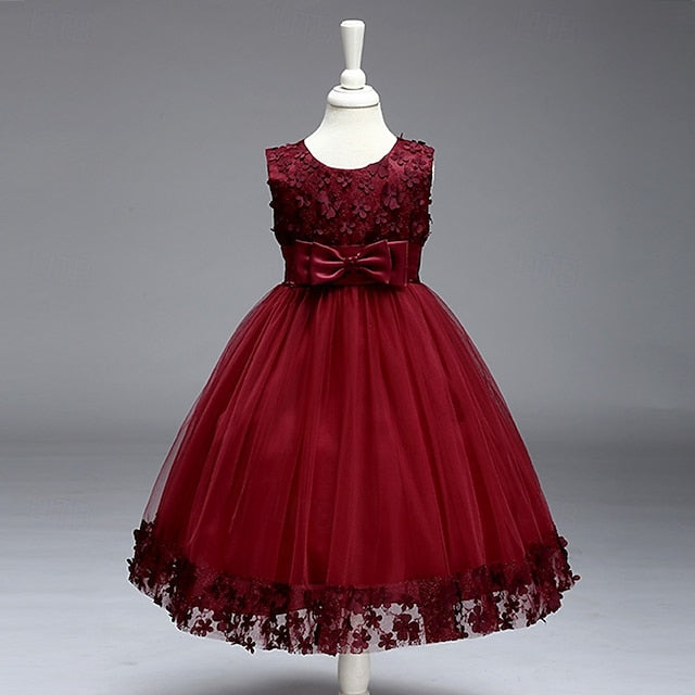 Girl Flower Girls' Princess Kid's Dress