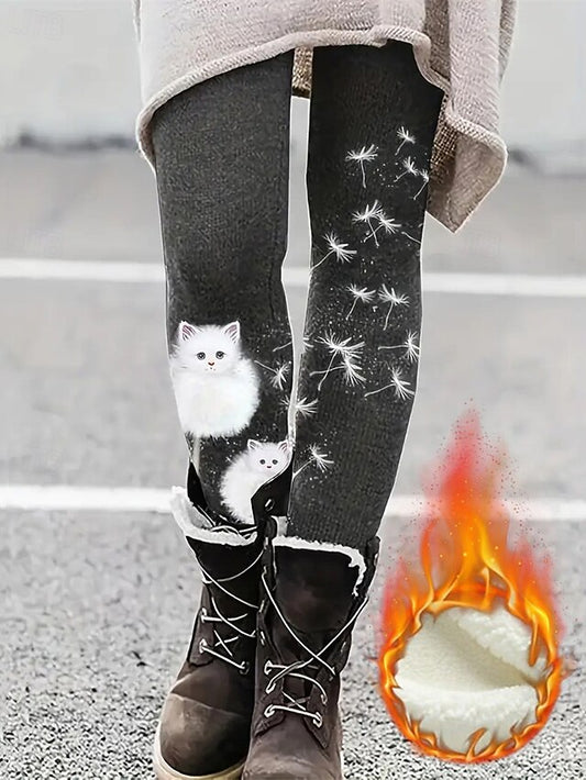 Women's Leggings Cozy Leggings Fashion Streetwear Basic