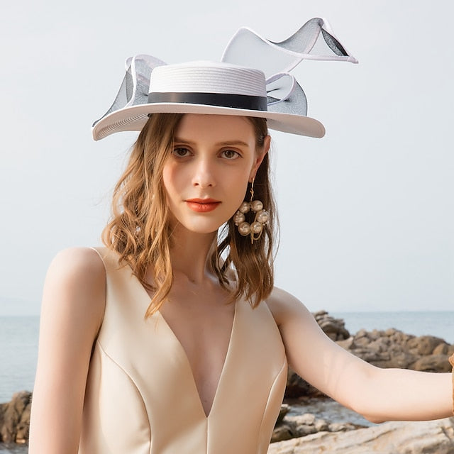 Hats Tulle Net Sun Hat Saucer Hat Top Hat Tea Party Ladies Day