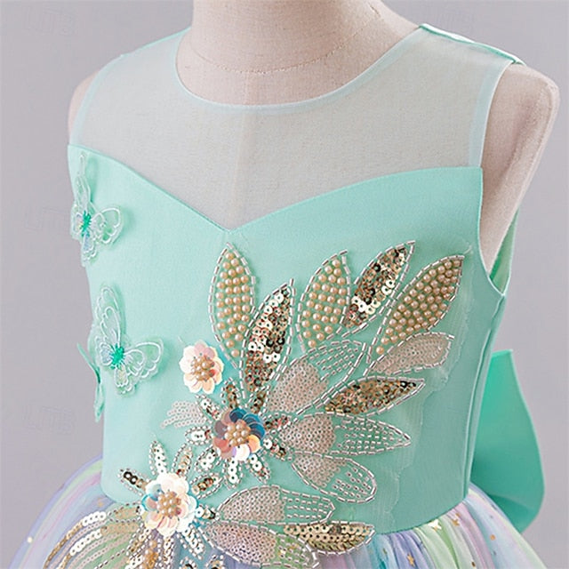 Princess Kid's Girls' Dress Girl Flower