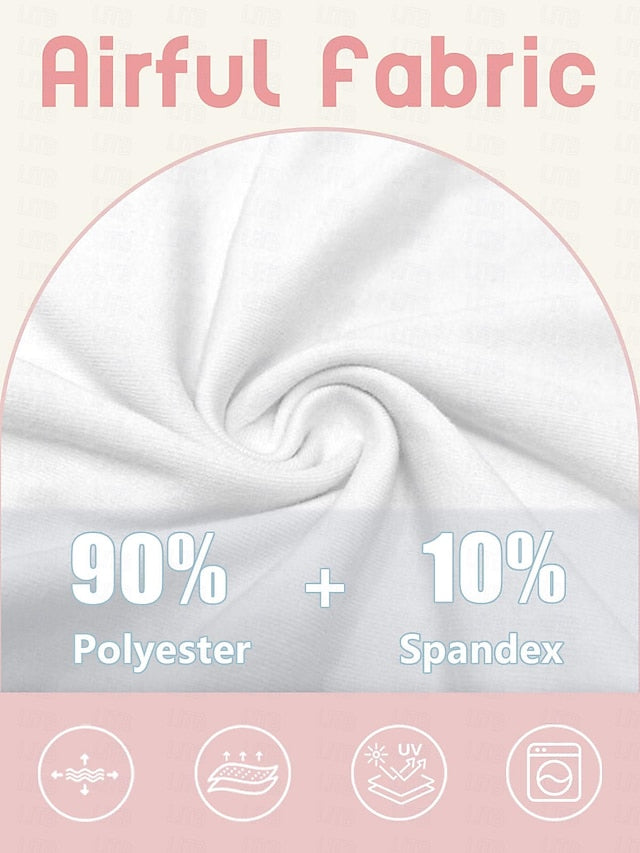 Women's Golf Polo Shirt White Sleeveless Top Ladies Golf