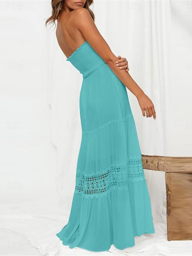 Women's Long Dress Maxi Dress White Dress Casual Dress