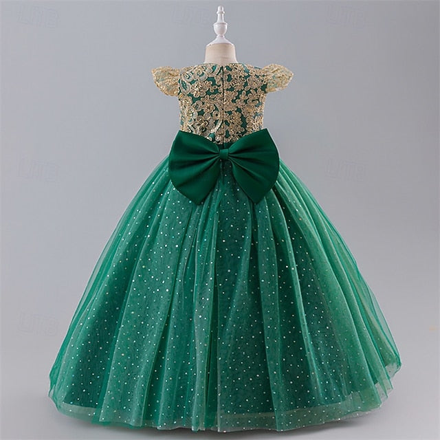 Kid's Princess Flower Dress Girls' Girl
