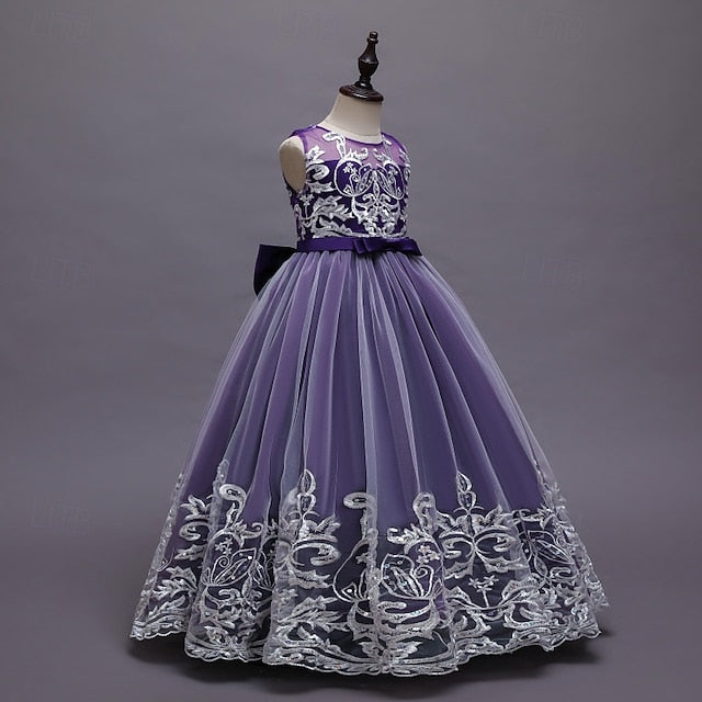 Princess Kid's Girl Flower Dress Girls'
