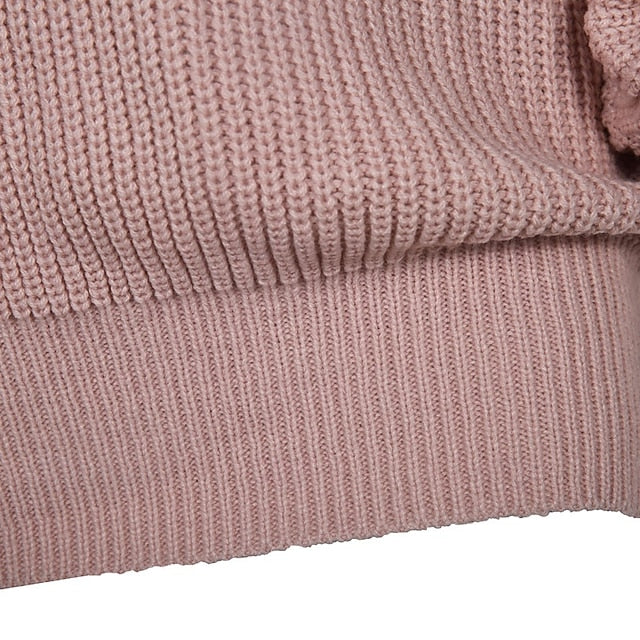 Women's Mini Dress Sweater Dress Fashion Modern Lantern