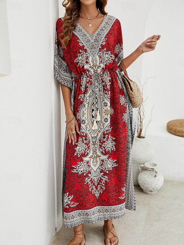 Women's Maxi Dress Shift Dress Casual Outdoor Going out