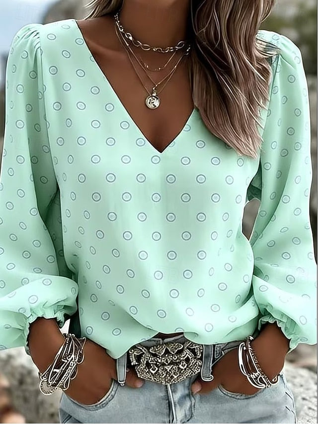 Women's Shirt Boho Shirt Floral Graphic Elegant Bohemia