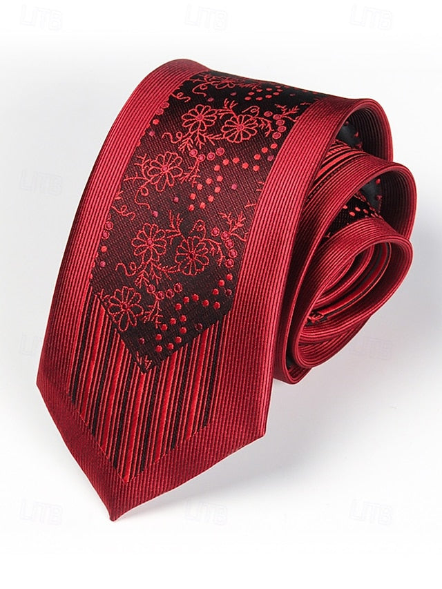 Tie 6cm Positioning - Narrow Men's Pattern Stripe