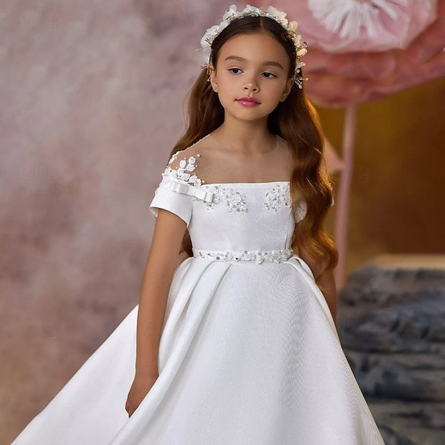 Flower Girls' Dress Girl Party Communion First