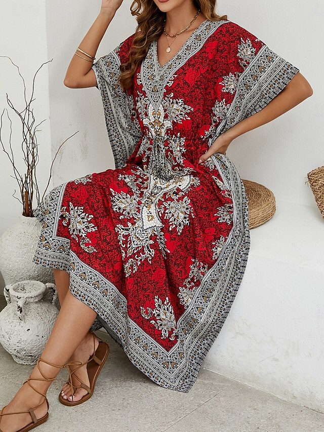 Women's Maxi Dress Shift Dress Casual Outdoor Going out