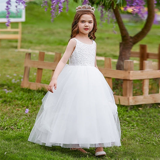 Kid's Flower Girl Princess Girls' Dress