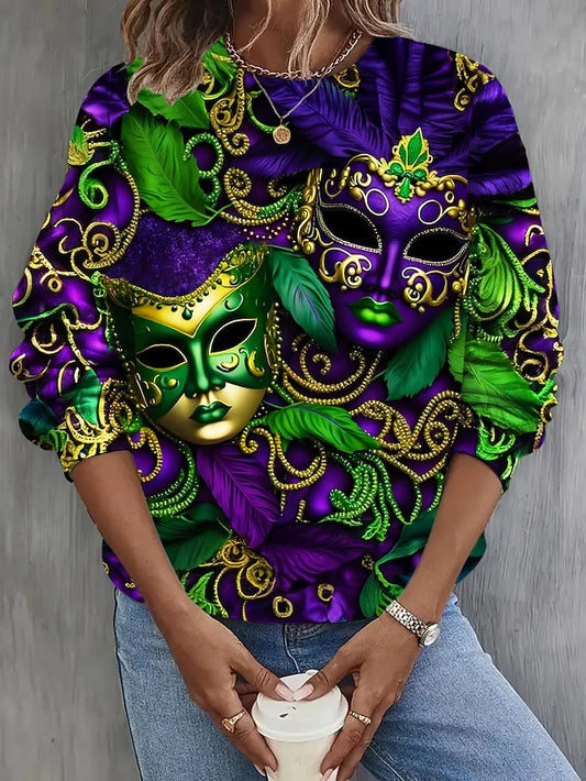 Women's Pullover Sweatshirt Hoodies Graphic Abstract